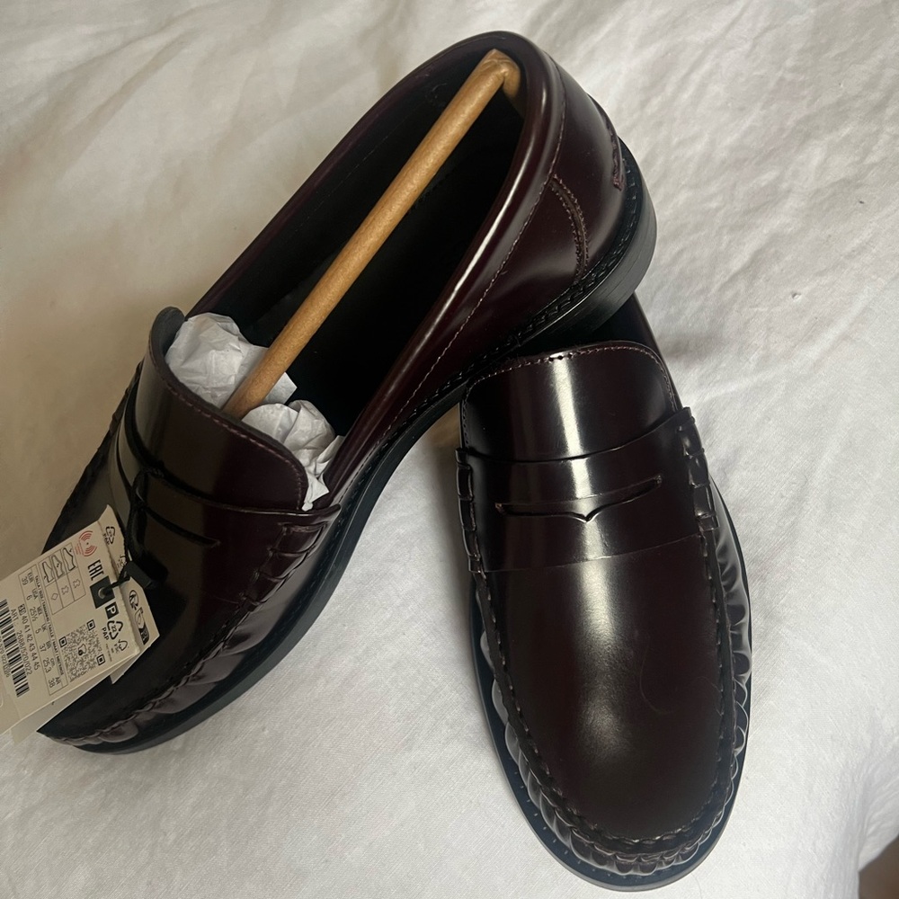 Classic Burgundy Loafers